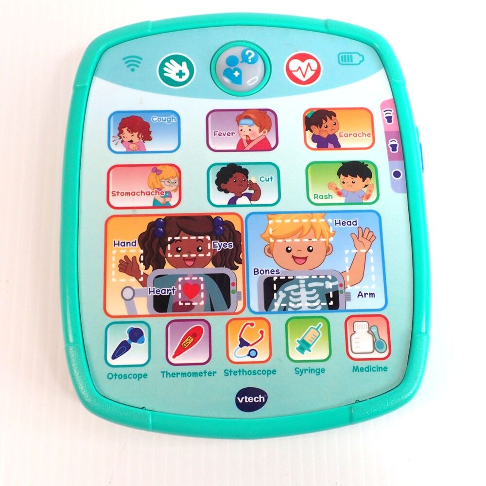 VTech First Responder Smart Rescue Interactive Healthcare Tablet Learning 2022